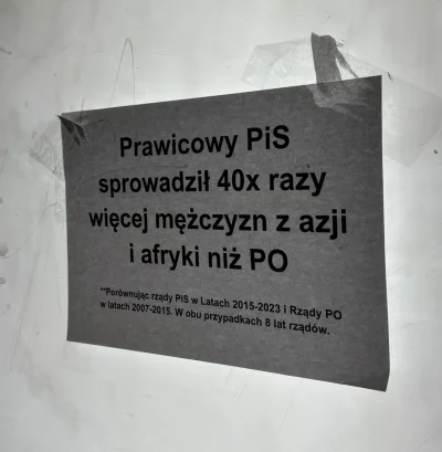 Notatnikowa - Fajne plakaty ktoś rozwiesił w Warszawie

#warszawa #blackpill #p0lka #...