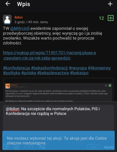 M4rcinS - Dorobiłem się swoich fanów, którzy próbują mnie zagiąć wpisami sprzed równo...