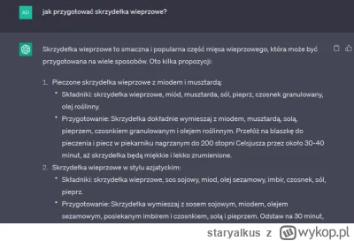 staryalkus - Ktoś: AI przejmie władzę nad światem
AI:

#heheszki #chatgpt #sztucznain...