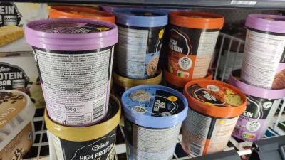 krucjan - Ale s--------i moje ulubione lody lidlowe. Wcześniej miały naprawdę bardzo ...