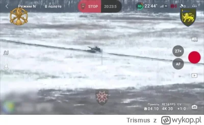 Trismus - Atak orków na kierunku Kreminna-Terny.  Rosjanie stracili czołg i dwa BMP.
...
