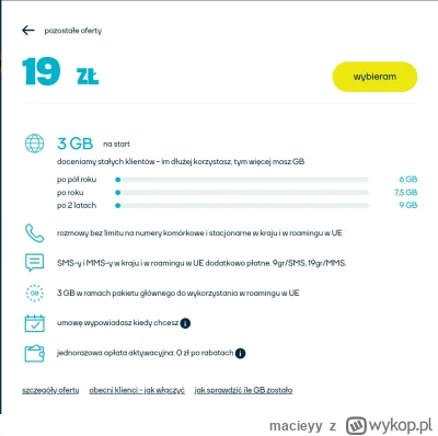 macieyy - @supra107 NJU MOBILE - zawierasz umowę, bodajże 3 miechy za darmo jeśli prz...