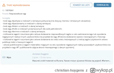 christian-huygens - Dodaję post z informacją, że wyszedł film Mazurka na Murana i dos...
