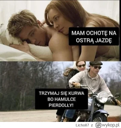 Licho87 - #heheszki #humorobrazkowy #motocykle #rozowepaski
