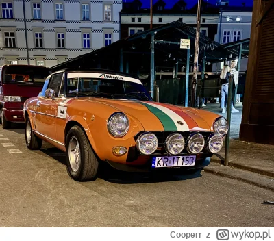 Cooperr - Patrzcie jakiego Fiacika wczoraj widziałem w #krakow #samochody
