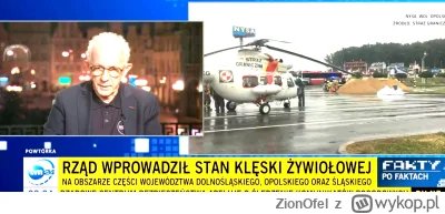 ZionOfel - Ten koleś kłamał w żywe oczy w TVN24, co do czasu i ilości upuszczanej wod...