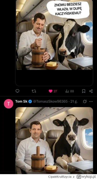 CipakKrulRzycia - #pis #humorobrazkowy #bekazpisu (nie widzę czy było)