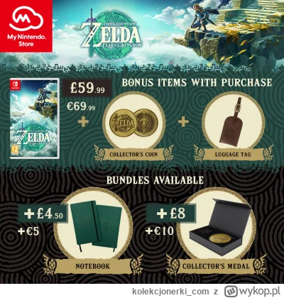 kolekcjonerki_com - W My Nintendo Store The Legend of Zelda: Tears of the Kingdom na ...