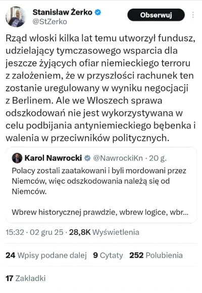szurszur - Polska prawica potrzebuje kwestii roszczeń nie żeby ją załatwić, ale żeby ...