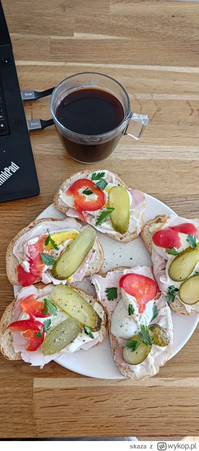 skaza - #gotujzwykopem śniadanie