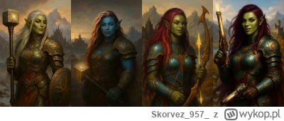 Skorvez957 - O dziwo AI ogarnia orków ale najlepiej zdecydowanie wychodzą zielonoskór...