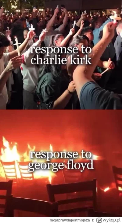 mojaprawdajestmojsza - Reakcje po śmierci Floyda vs reakcje po śmierci Kirka. Zwierzę...