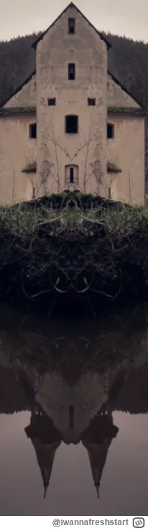 iwannafreshstart - @WUJEKprzezUzamkniete: dlaczego w wodzie odbija się inny budynek?