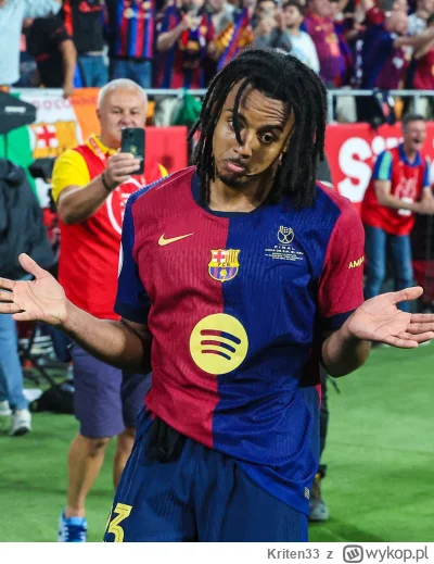 Kriten33 - Jules "Jordan" Kounde, bramka zasłużona za całokształt bycia tytanem w obr...