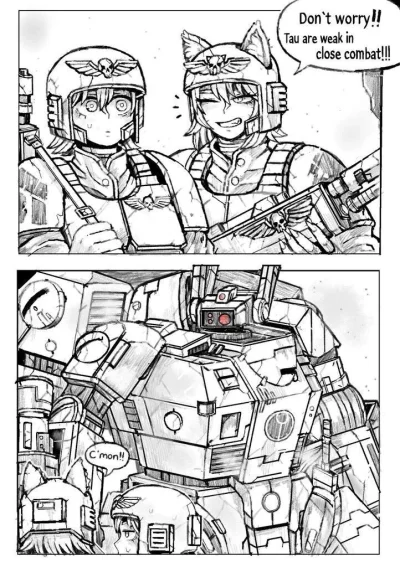 ramenowy_kotek - #warhammer40k #anime