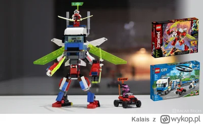 Kalais - [MOC][MOD] Mech ciężarówka z zestawów 71707 i 60244

Cofamy się w czasie. Te...