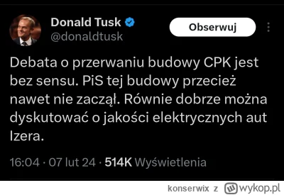 konserwix - #bekazpo #cpk i wy na niego głosowaliście xD #polityka