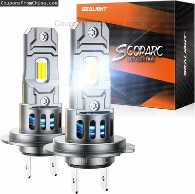 n____S - ❗ SEALIGHT S2S-H7 Pair Car Front LED Headlight
〽️ Cena: 19.99 USD (dotąd naj...