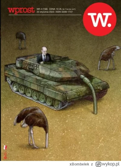 xBombelek - Nowa okładka gazety Wprost ( ͡° ͜ʖ ͡°)
#wojna #ukraina #rosja #niemcycwel