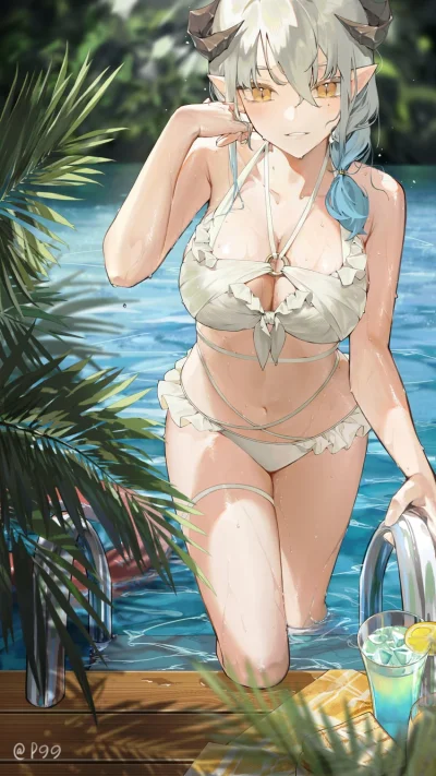 mesugaki - #anime #randomanimeshit #originalcharacter #swimsuit