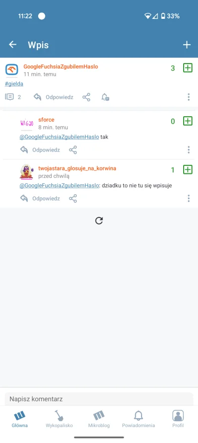 MamByleJakiNick - @twojastaraglosujena_korwina  @sforce  @GoogleFuchsiaZgubilemHaslo
...