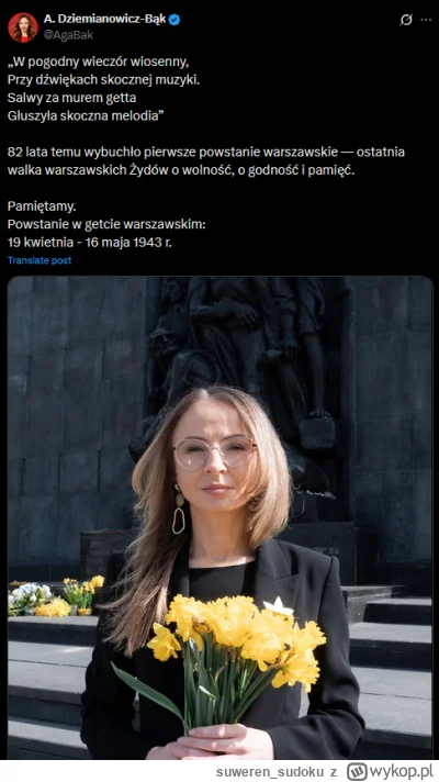 suweren_sudoku - Ale wczoraj na twitterku wysyp zdjęć i wpisów upamiętniających powst...