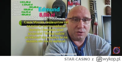 STAR-CASINO - To, jak ten człowiek się zachowuje jest niewiarygodne. 
 
Z jednej stro...