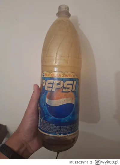 Muszczyna - Butelka zwrotna plastikowa Pepsi #butelki #ekologia #pepsi