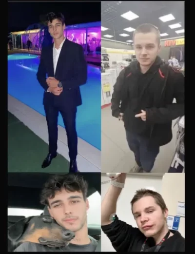 okoboji - po lewej z kim myślą, że się spotkają a po prawej kto im otwiera drzwi xD