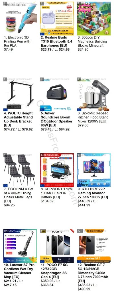 n_____S - Cześć #aliexpress - oto przedmioty, które wrzucałem na grupę/fanpage FB, Te...