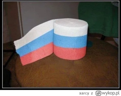 xarcy - #rosja #ukraina #wojna
Rosyjska flaga w rolce, trzywarstwowa.
Mam nadzieję, ż...