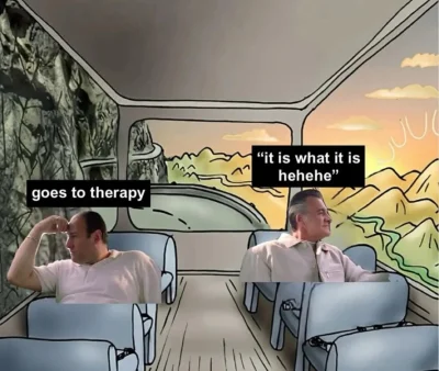 Festiwal_Panczy - Jest jak jest, co?

#sopranos #seriale #terapia #heheszki