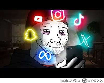 majsterV2 - Cywilizacja cierpi na kryzys rozumowania własnych uczuć. Ludzie są zapatr...