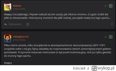 Emcis8 - #mecz opinie ekspertów są podzielone