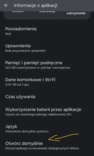 Iifeform - @placebo_: da się. Wejdź w opcje informacje o aplikacji i zaznacz tam link...