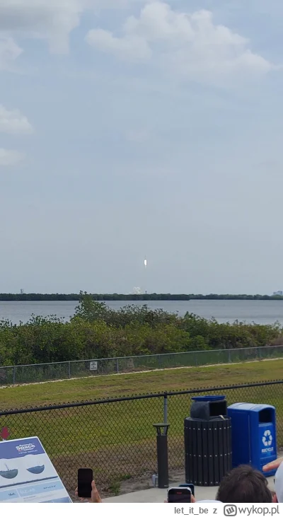 letitbe - @TenNorbert: nie no, normalnie z banana creek oglądane, 10km od launch padu...