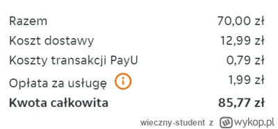 wieczny-student - Widać dla pyszne.pl 13%-30% prowizji od restauracji to jeszcze mało...