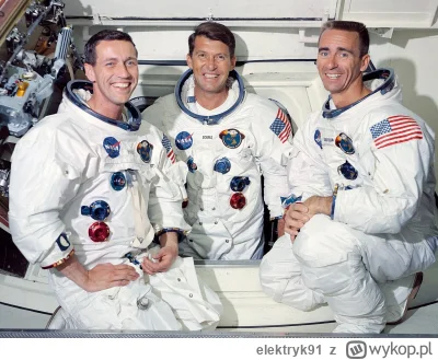 elektryk91 - Dzisiaj wypada 55 rocznica startu Apollo 7 - pierwszej załogowej misji w...