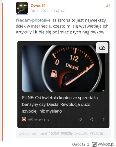 Owoc12 - @BornToDie69: no edytowalem, ale ja się z tej strony śmieje od lat typie XD