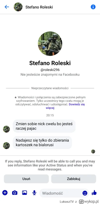 LukaszTV - Co mu odpisać? Xd
#patologia #beka z lewactwa #heheszki #humorobrazkowy