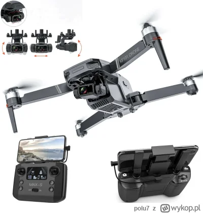 polu7 - KFPLAN KF101 MAX-S Drone RTF with 2 Batteries w cenie 235.99$ (952.79 zł) | N...