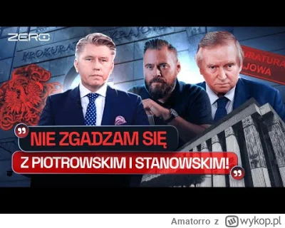 Amatorro - Dobrze, że jest jeszcze ostatni rigczowy w kanale Ziobro. Może coś do Mari...