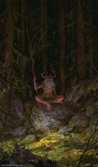 wfyokyga - Idziesz se nocą przez las i spotykasz gołego dziadka, co robisz?