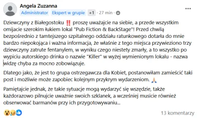 arinkao - Uwaga, killer grasuje w #bialystok