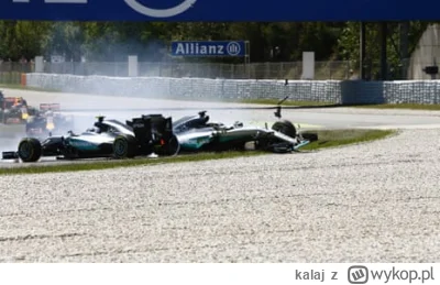 kalaj - Żółta flaga, zderzenie, to dwa mercedesy


#f1