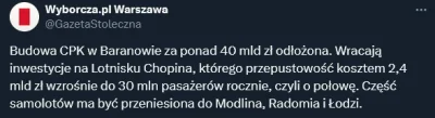 pzkpfw - CPK oficjalnie uwalone i co, taka cisza na wyboku? Żadnego znaleziska z płom...