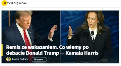 donttalktome - Cały wykop ciśnie bękę z Trumpa, a na głównej Onetu twierdzą, że był r...