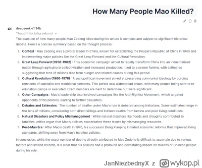 JanNiezbednyX - Lokalny model nie ma cenzury