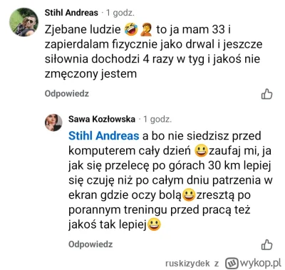 ruskizydek - Super, dziękujemy wam za wspaniałe opinie
Post był o tym, że młode pokol...