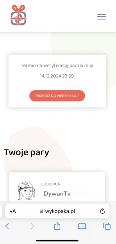 cytmirka - Nie wiem czy dobrze rozumiem ten zapis- do 14 grudnia mamy czas żeby wysła...